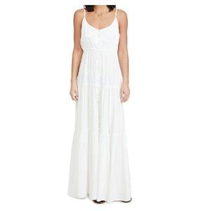 BB Dakota by Steve Madden Been So Long Tiered Dress Ivory M